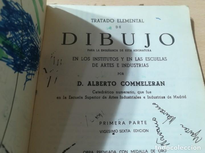 Libros de segunda mano de ciencias: TRATADO ELEMENTAL DIBUJO / ALBERTO COMMELERAN / HERNANDO / AK97 - Foto 5