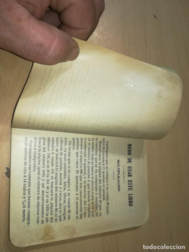 Libros de segunda mano de ciencias: LIBRO DE CUENTAS HECHAS MUY UTIL / ZARAGOZA 1911 / RESOLVER OPERACIONES COMPRA VENTA / ALL67 - Foto 8