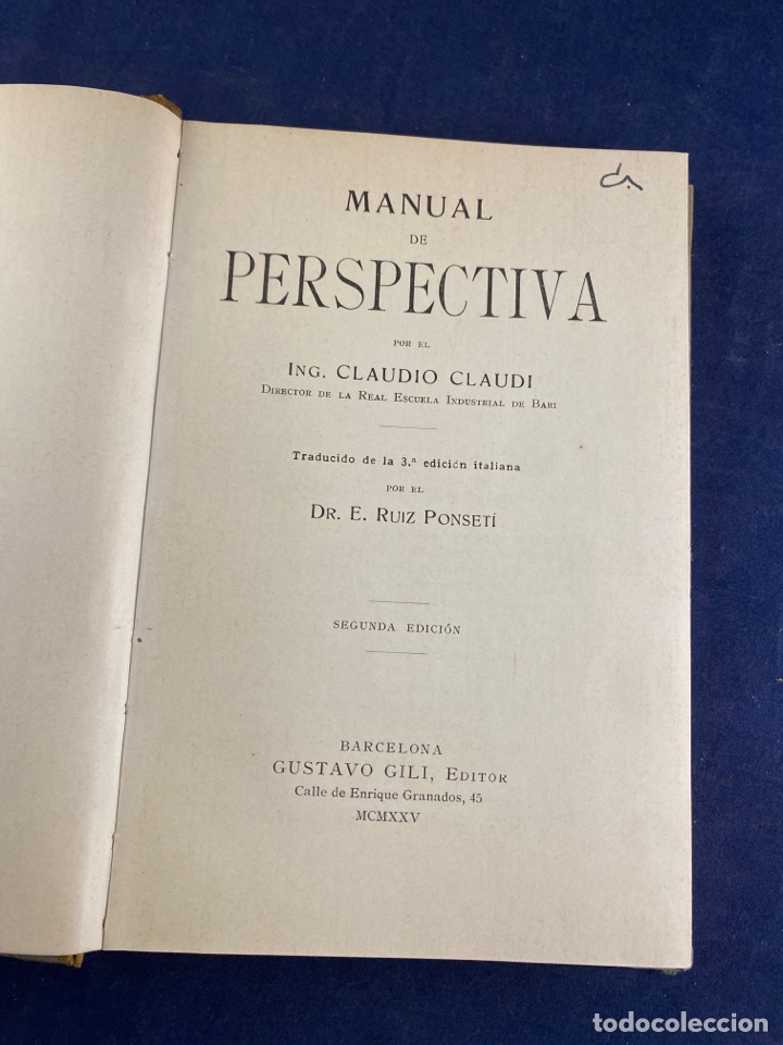 Libros de segunda mano de ciencias: Manual de perspectiva - Foto 2
