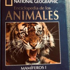 Libros de segunda mano: 'ENCICLOPEDIA DE LOS ANIMALES NATIONAL GEOGRAPHIC - MAMÍFEROS I'. TOMO 1. LIBRO + DVD. TAPAS DURAS.. Lote 302588738