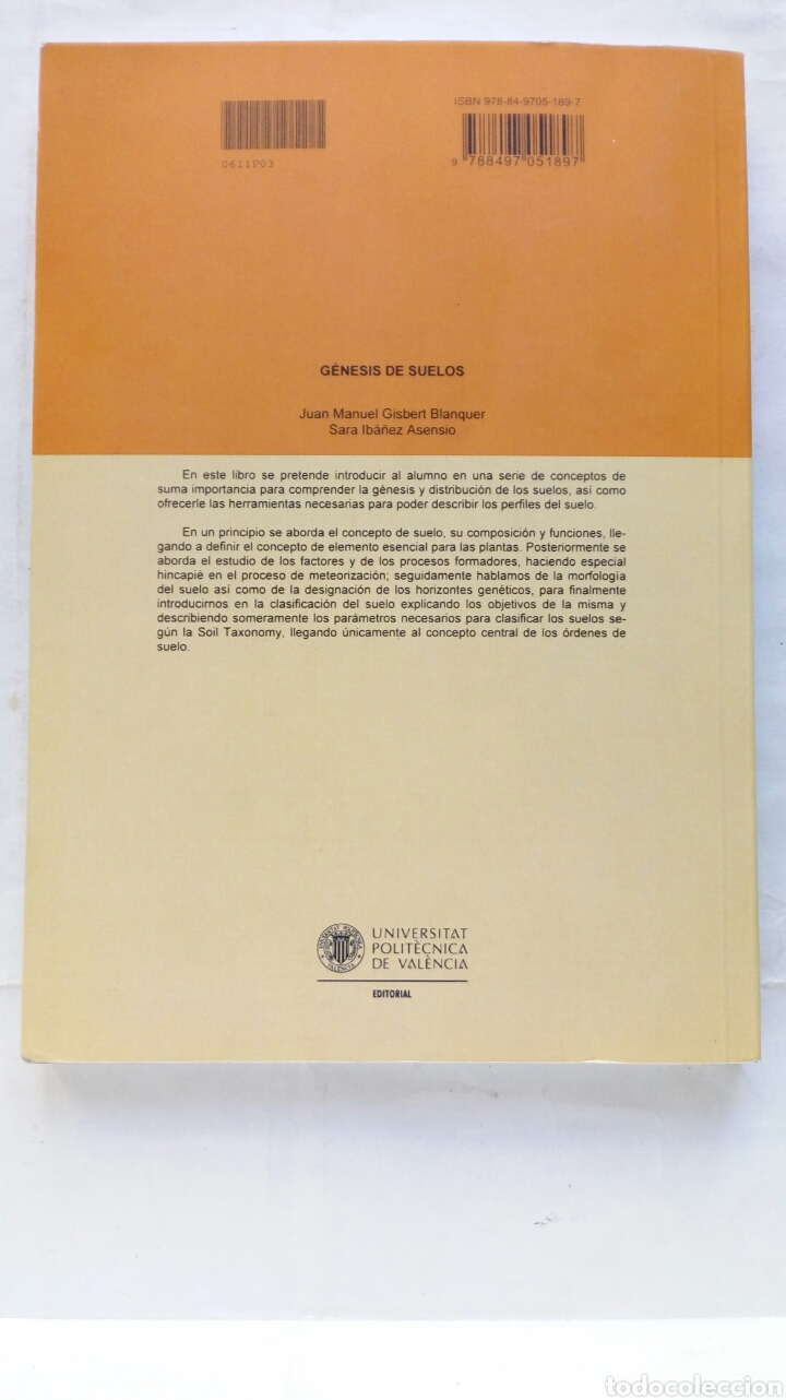 Libros de segunda mano: G&eacute;nesis de suelos. - Foto 2