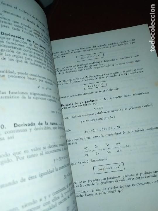 Libros de segunda mano de ciencias: MATEM&Aacute;TICAS ELEMENTALES S&Eacute;PTIMO CURSO ALFONSO GIRONZA 1948 - Foto 7