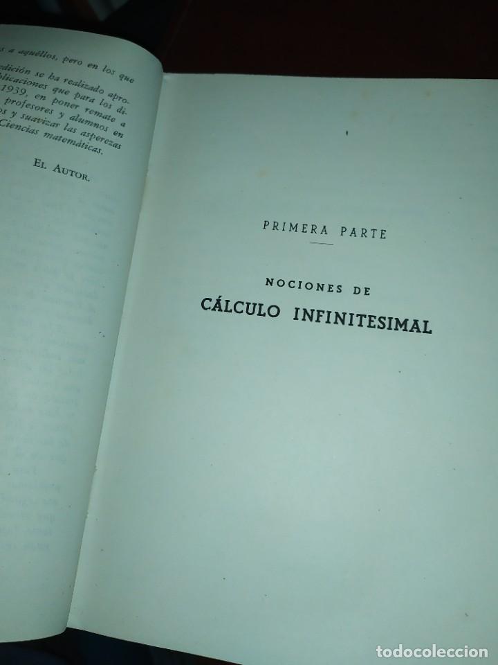 Libros de segunda mano de ciencias: MATEM&Aacute;TICAS ELEMENTALES S&Eacute;PTIMO CURSO ALFONSO GIRONZA 1948 - Foto 14