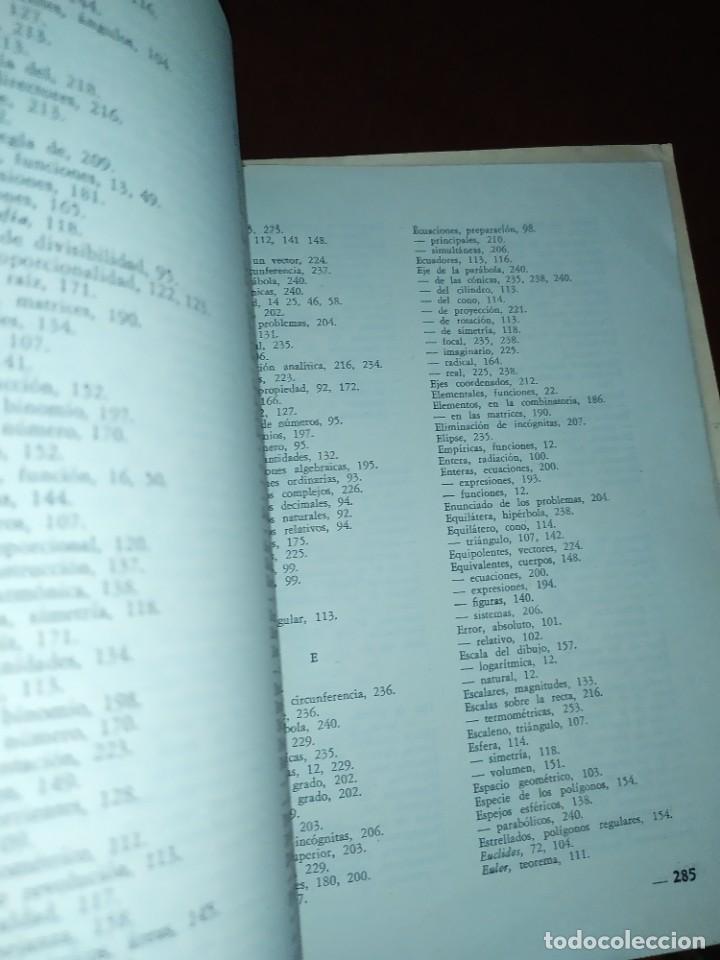 Libros de segunda mano de ciencias: MATEM&Aacute;TICAS ELEMENTALES S&Eacute;PTIMO CURSO ALFONSO GIRONZA 1948 - Foto 15
