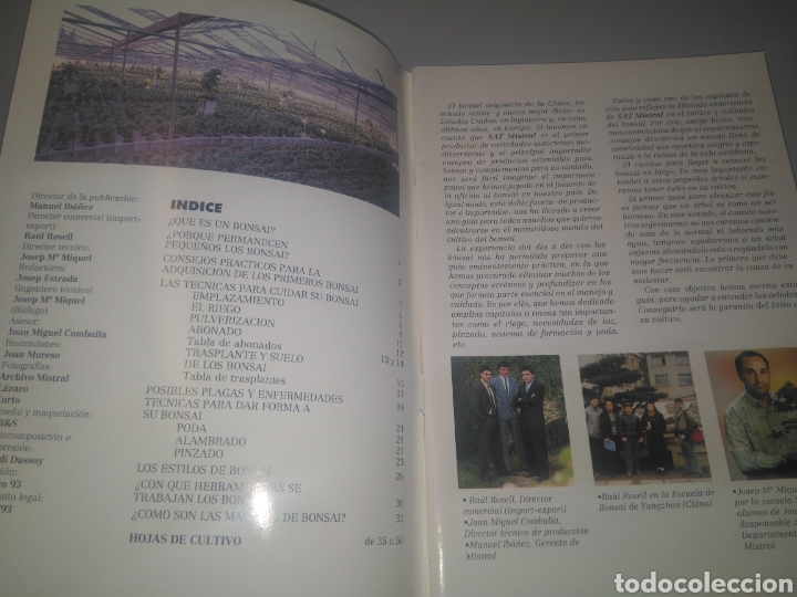 Libros de segunda mano: Libro Cuidados y consejos para su bonsai - Foto 5