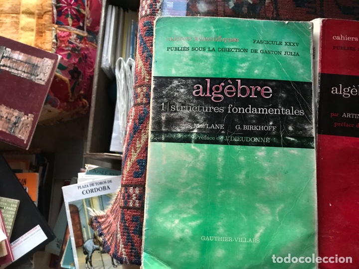 Libros de segunda mano de ciencias: Algebra. Fundamentos. Algebra geom&eacute;trica . Soluciones ejercicios. Tres libros en franc&eacute;s - Foto 2