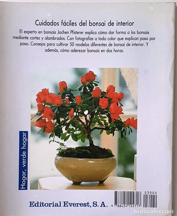Libros de segunda mano: BONSAIS. JOCHEN PFISTERER. EVEREST 1993. - Foto 2