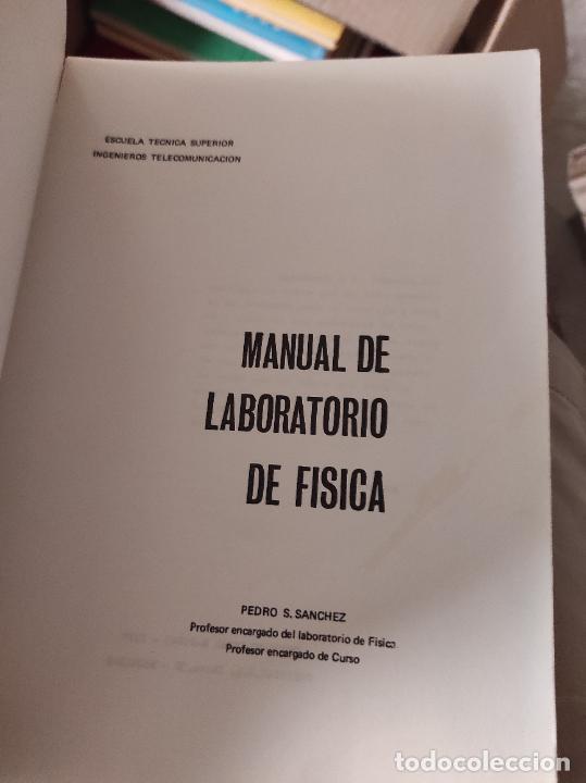 Libros de segunda mano de ciencias: Manual de laboratorio de fisica - Pedro Sanchez - Foto 3