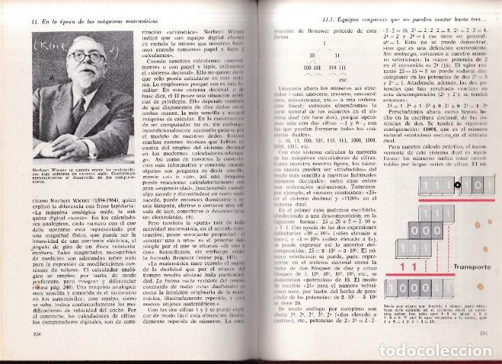 Libros de segunda mano de ciencias: EL LIBRO DE LA MATEMATICA MODERNA - WALTER R. FUVHS - EDICIONES OMEGA 1968 - Foto 3