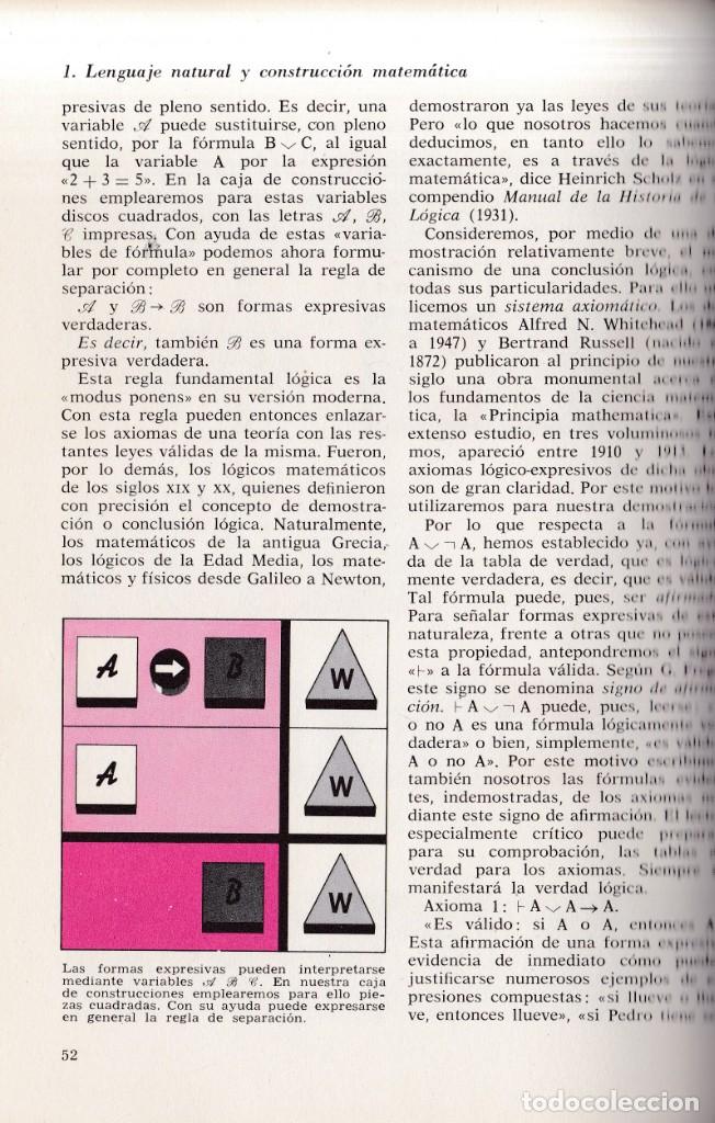 Libros de segunda mano de ciencias: EL LIBRO DE LA MATEMATICA MODERNA - WALTER R. FUVHS - EDICIONES OMEGA 1968 - Foto 5