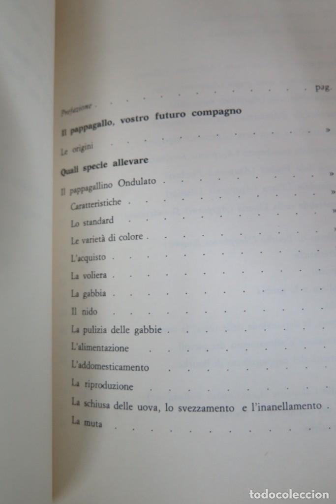 Libros de segunda mano: L&acute;allevamento dei Pappagalli. Roberti - Foto 2