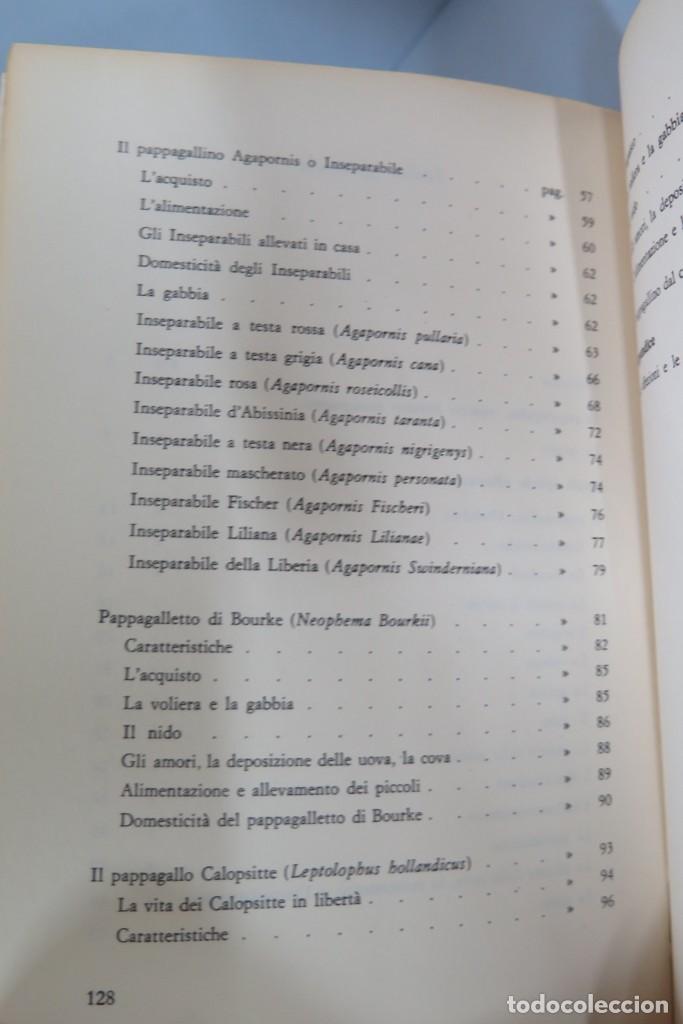 Libros de segunda mano: L&acute;allevamento dei Pappagalli. Roberti - Foto 3