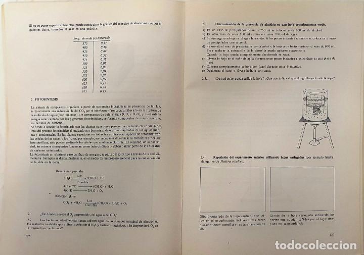 Libros de segunda mano: PRACTICAS DE BIOLOGIA. FONTALBA 1978. - Foto 3