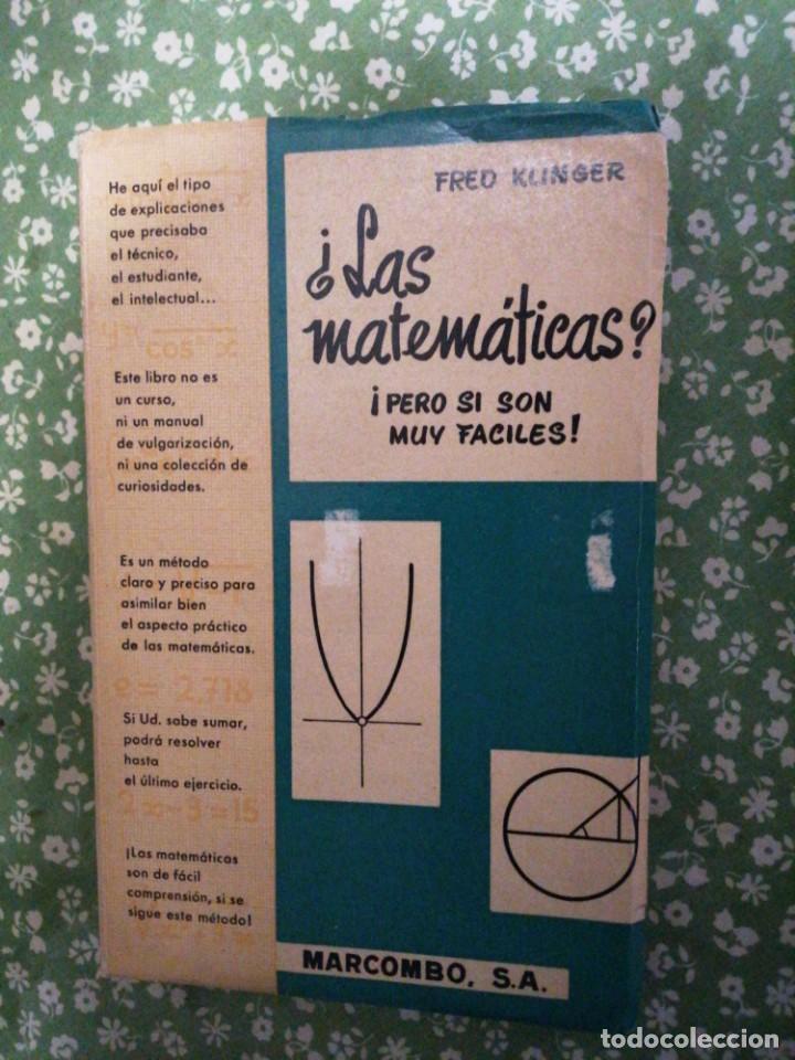 Libros de segunda mano de ciencias: MATEM&Aacute;TICAS - Foto 1