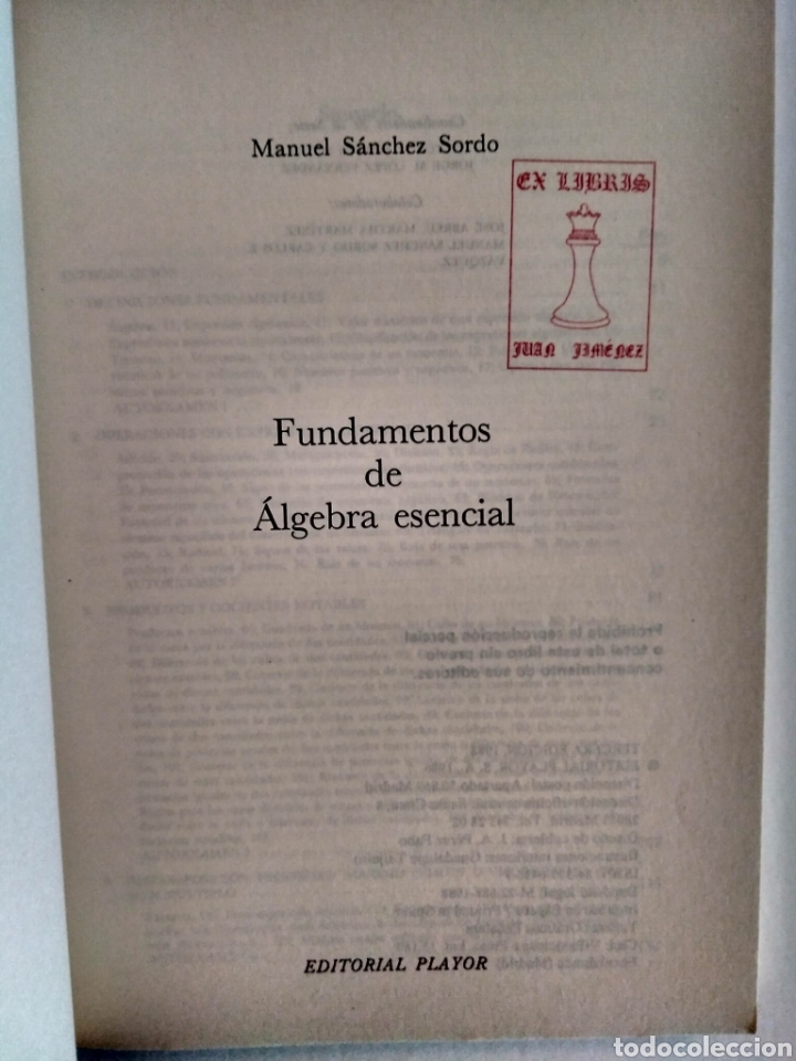 Libros de segunda mano de ciencias: C&oacute;mo dominar el &aacute;lgebra b&aacute;sica. fundamentos de... - Foto 3