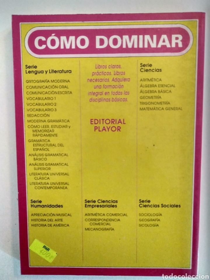 Libros de segunda mano de ciencias: C&oacute;mo dominar el &aacute;lgebra b&aacute;sica. fundamentos de... - Foto 4