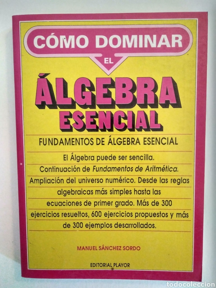 Gebrauchte B&uuml;cher der Wissenschaften: C&oacute;mo dominar el &aacute;lgebra b&aacute;sica. fundamentos de...