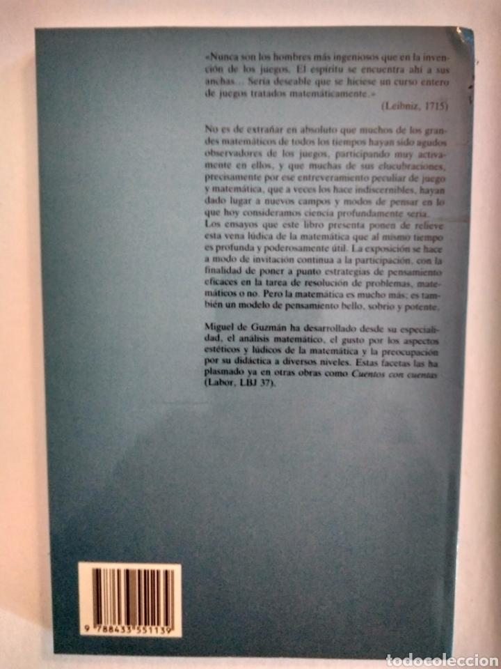 Libros de segunda mano de ciencias: AVENTURAS MATEMATICAS / MIGUEL de GUZMAN - Foto 4