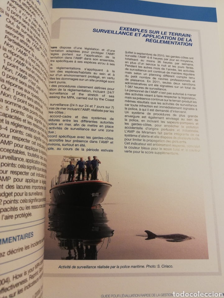 Libros de segunda mano: GUIDE POUR L&Eacute;VALUATION RAPIDE DE LA GESTION DES AMP M&Eacute;DITERRAN&Eacute;ENNES - Foto 8