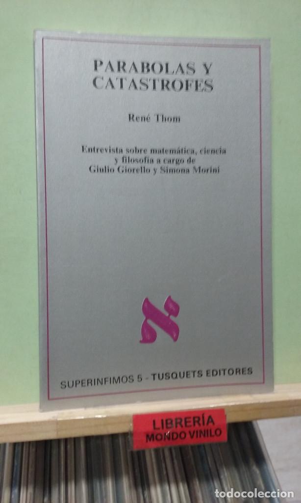 Libros de segunda mano de ciencias: Parabolas y catastrofes. Ren&eacute; Thom - Foto 1