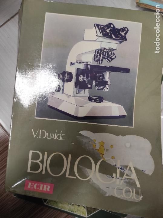 Libros de segunda mano: BIOLOG&Iacute;A - COU- ECIR- V. DUALDE- - Foto 1