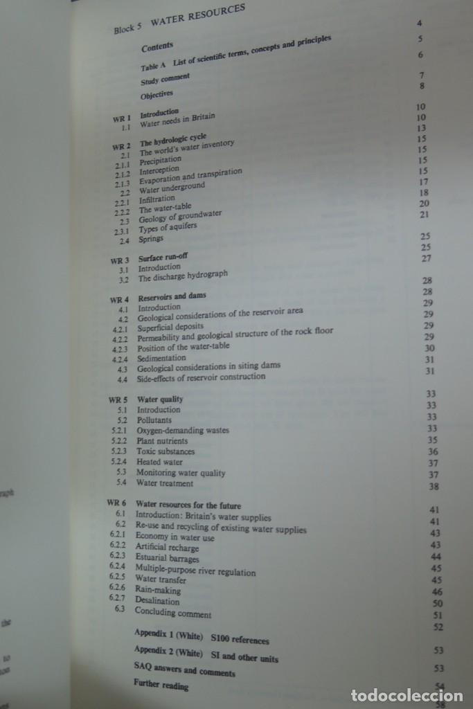 Libros de segunda mano: WATER RESOURCES - Foto 2