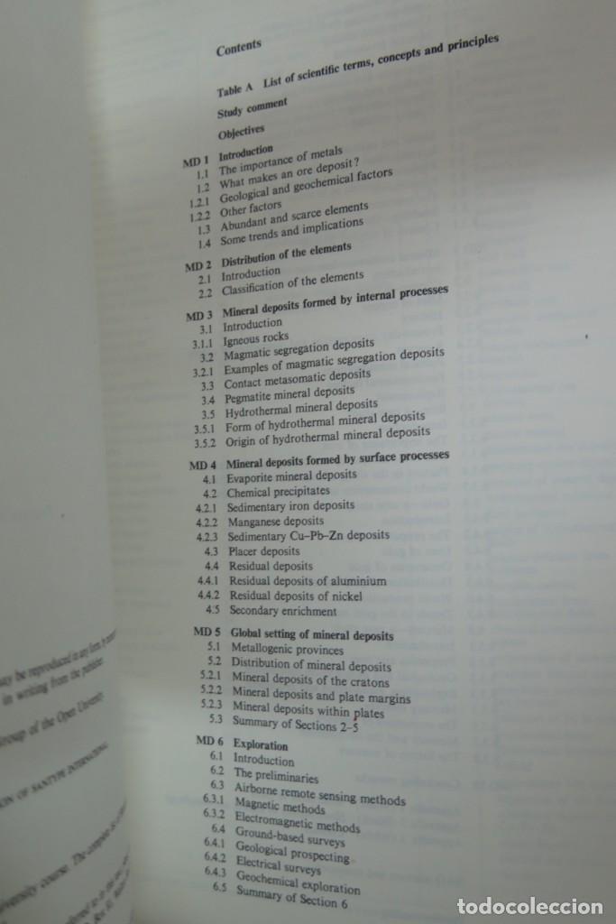 Libros de segunda mano: MINERAL DEPOSITS - Foto 2
