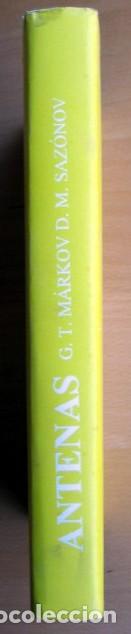 Libros de segunda mano de ciencias: Antenas, de G. T. M&aacute;rkov y D. M. Saz&oacute;nov - Foto 2