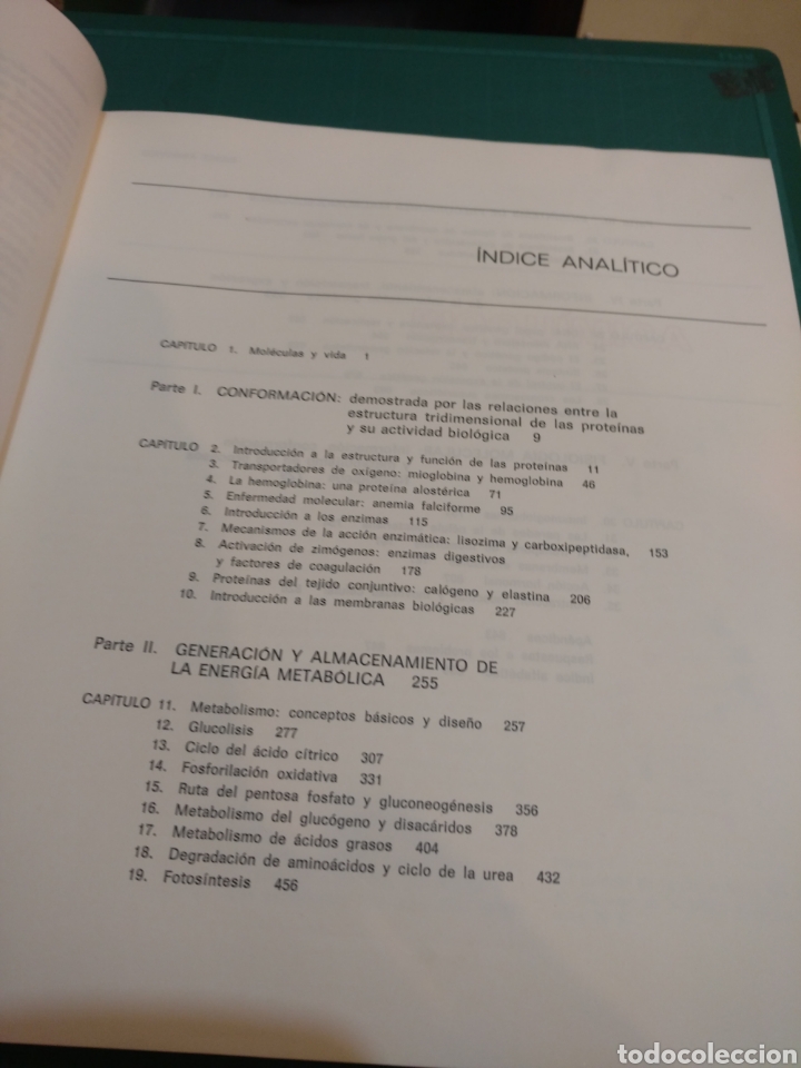 Libros de segunda mano de ciencias: BIOQU&Iacute;MICA .LUBERT STRYER . EDITORIAL REVERT&Eacute; S.A.1976 - Foto 2