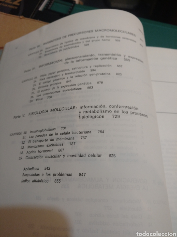 Libros de segunda mano de ciencias: BIOQU&Iacute;MICA .LUBERT STRYER . EDITORIAL REVERT&Eacute; S.A.1976 - Foto 3