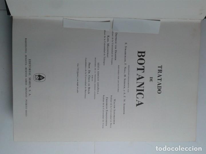 Libros de segunda mano: TRATADO DE BOT&Aacute;NICA 1981 E. STRASBURGER Y OTROS 6&ordf; EDICI&Oacute;N MARIN - Foto 2