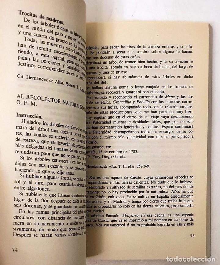 Libros de segunda mano: ESCRITOS BOTANICOS. JOSE CELESTINO MUTIS. 1985. - Foto 4