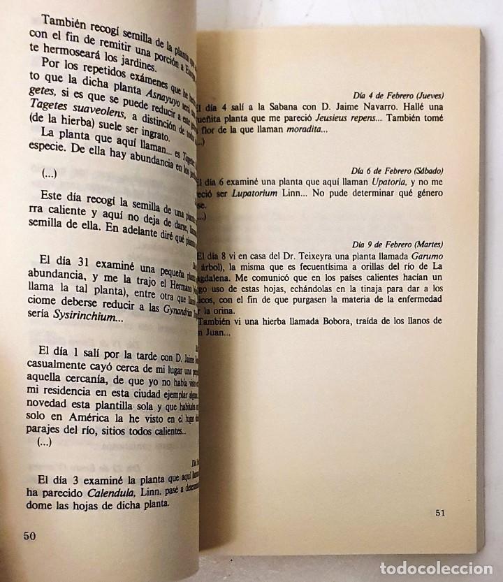 Libros de segunda mano: ESCRITOS BOTANICOS. JOSE CELESTINO MUTIS. 1985. - Foto 6