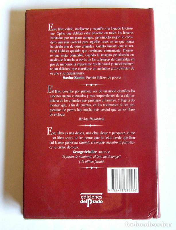 Libros de segunda mano: LA VIDA OCULTA DE LOS PERROS - ELIZABETH MARSHALL THOMAS - Foto 5