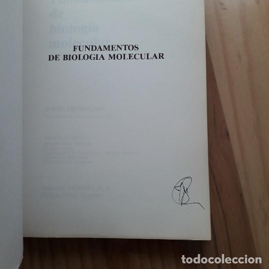 Libros de segunda mano: FUNDAMENTOS DE BIOLOGIA MOLECULAR - DAVID FREIFELDER - Foto 2