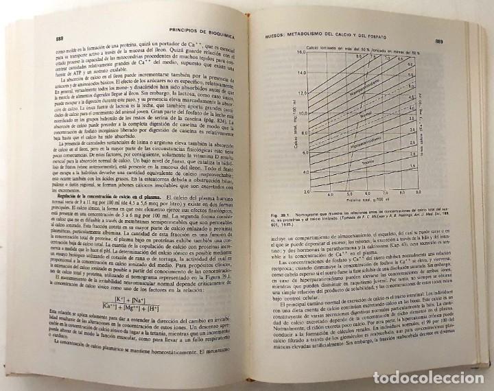 Libros de segunda mano: PRINCIPIOS DE BIOQUIMICA. WHITE, HANDLER Y SMITH. DEL CASTILLO 1969. 1185 PAGINAS. - Foto 4