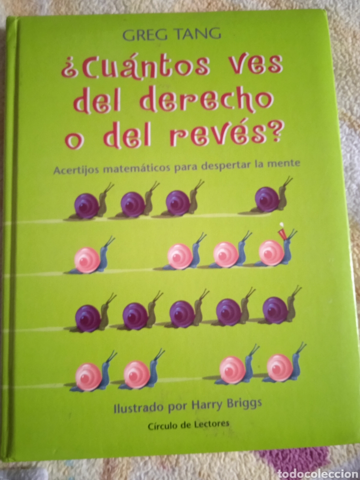 Libri di seconda mano: Cu&aacute;ntos ves del derecho o del rev&eacute;s. Acertijos matem&aacute;ticos para despertar la mente de los ni&ntilde;os