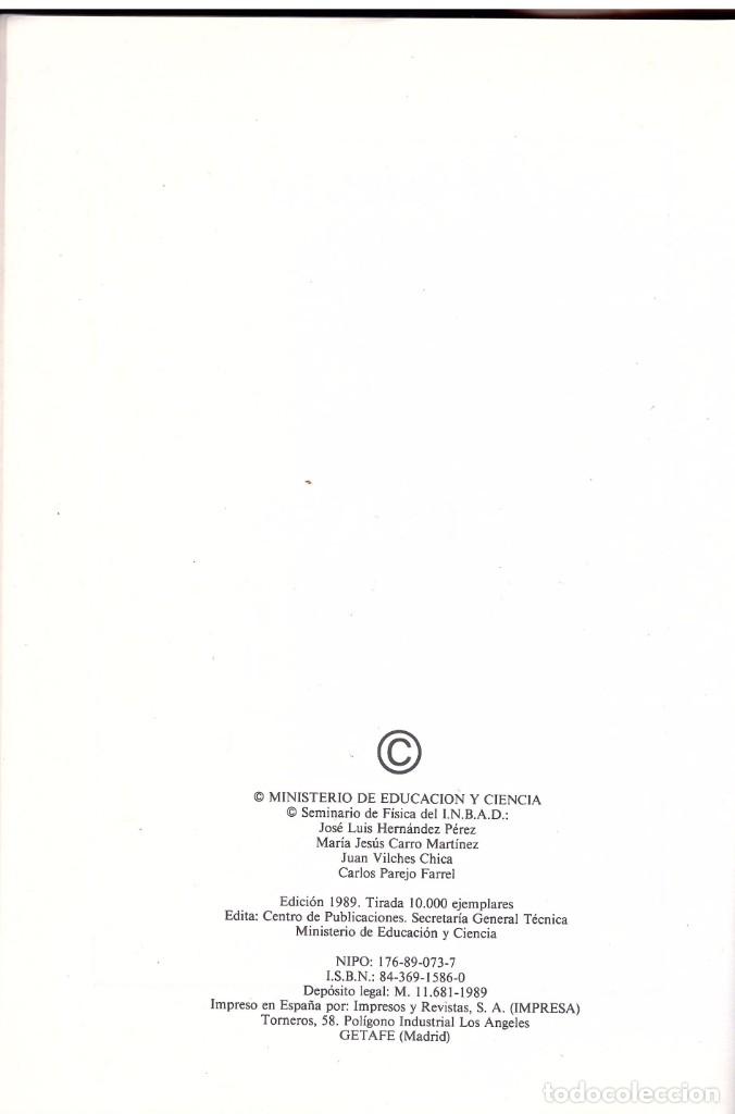 Libros de segunda mano de ciencias: INBAD, F&iacute;sica C.O.U. Documento 1. - Foto 2