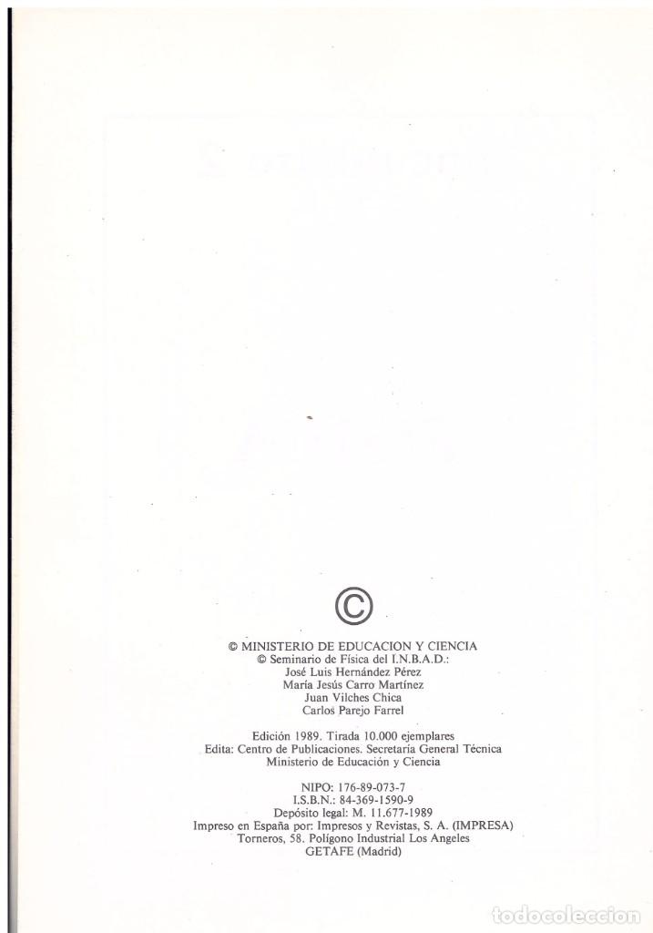 Libros de segunda mano de ciencias: INBAD, F&iacute;sica C.O.U. Documento 2. - Foto 2