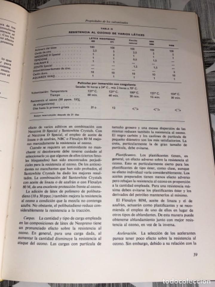 Libros de segunda mano de ciencias: L&aacute;tex de neopreno. John C. Carl - Foto 3