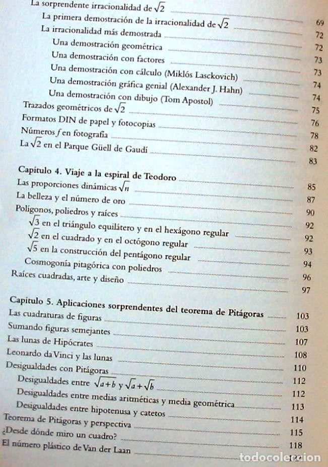 Libros de segunda mano de ciencias: LA SECTA DE LOS N&Uacute;MEROS - EL TEOREMA DE PIT&Aacute;GORAS - RBA 2011 - VER INDICE - Foto 3