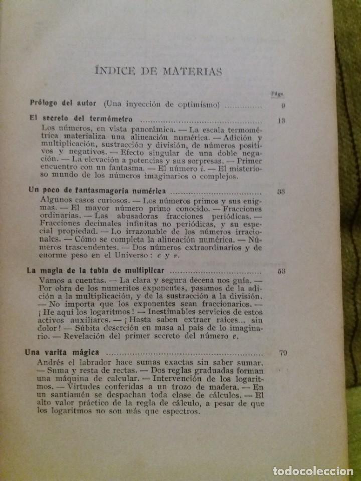 Libros de segunda mano de ciencias: EL PRODIGIOSO JARD&Iacute;N DE LAS MATEM&Aacute;TICAS - Foto 4