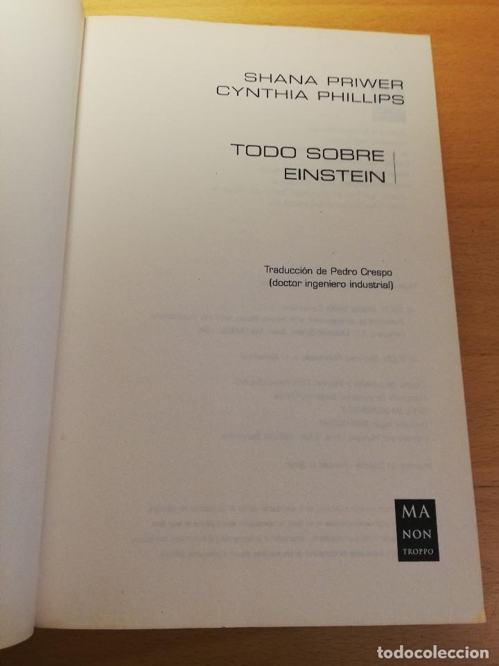 Libros de segunda mano de ciencias: TODO SOBRE EINSTEIN (CYNTHIA PHILLIPS / SHANA PRIWER) - Foto 2