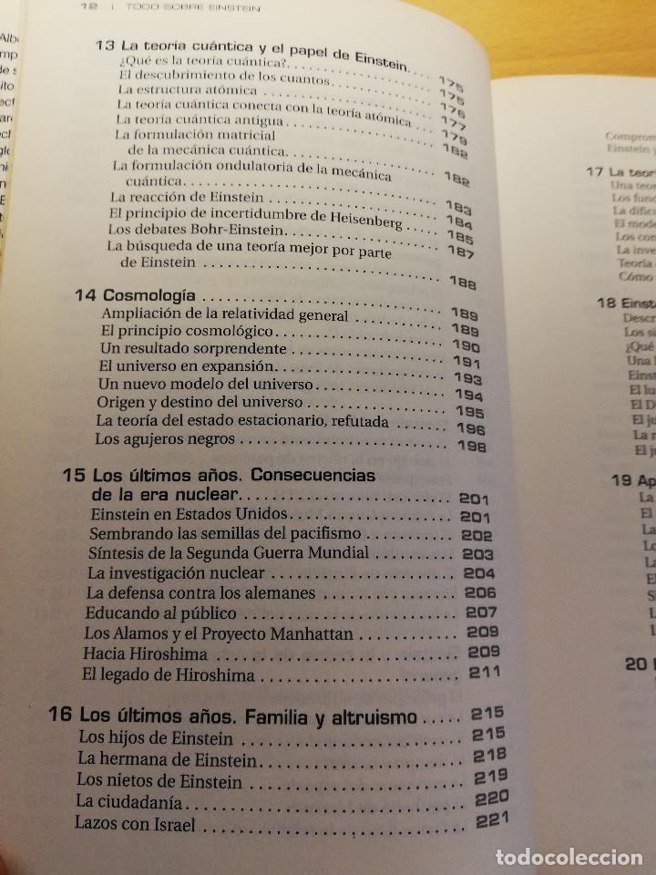 Libros de segunda mano de ciencias: TODO SOBRE EINSTEIN (CYNTHIA PHILLIPS / SHANA PRIWER) - Foto 6