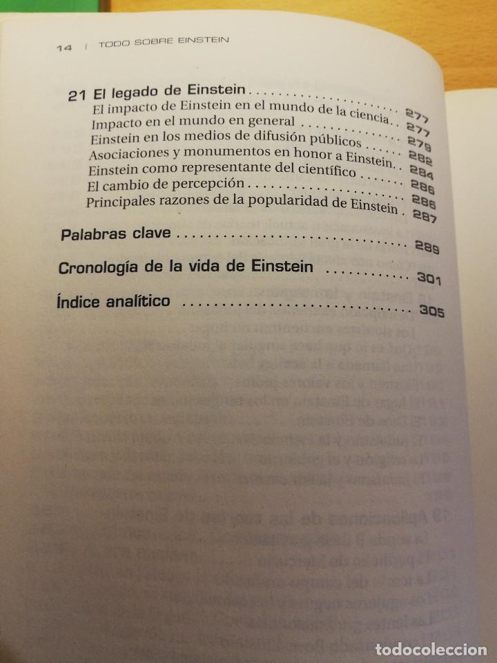 Libros de segunda mano de ciencias: TODO SOBRE EINSTEIN (CYNTHIA PHILLIPS / SHANA PRIWER) - Foto 8