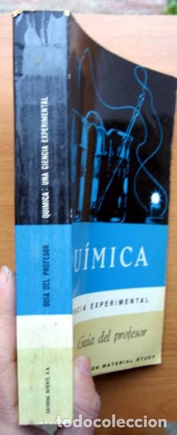 Libros de segunda mano de ciencias: Qu&iacute;mica: una ciencia experimental, Gu&iacute;a del profesor - Foto 2