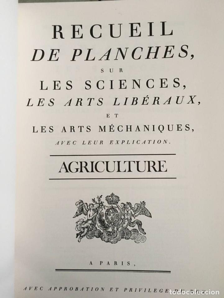 Libros de segunda mano: LENCYCLOPEDIE. DIDEROT & DALEMBERT. AGRICULTURE / FACSIMIL EDICION 2001 - Foto 2