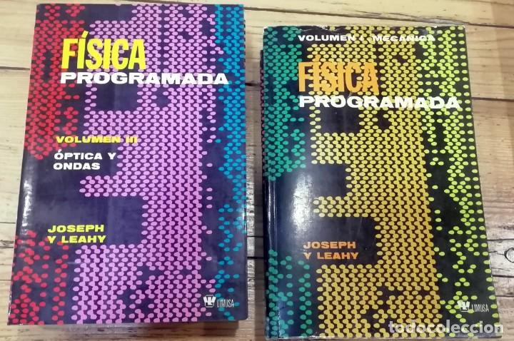 Libros de segunda mano de ciencias: F&iacute;sica programada, de Joseph y Leahy, 5 tomos, del 1 al 5 - Foto 1