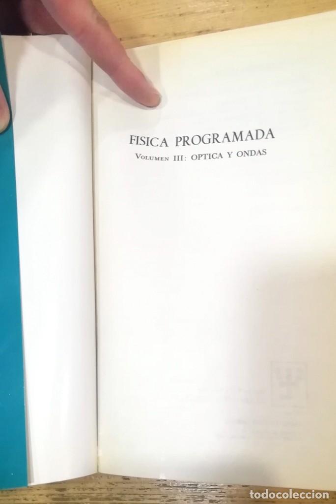 Libros de segunda mano de ciencias: F&iacute;sica programada, de Joseph y Leahy, 5 tomos, del 1 al 5 - Foto 3