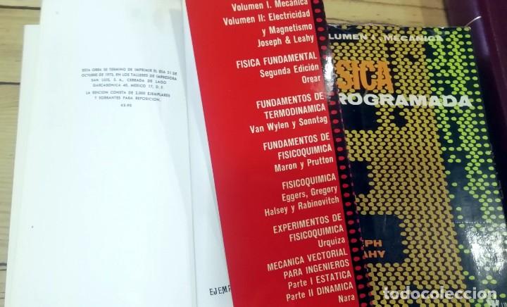 Libros de segunda mano de ciencias: F&iacute;sica programada, de Joseph y Leahy, 5 tomos, del 1 al 5 - Foto 6